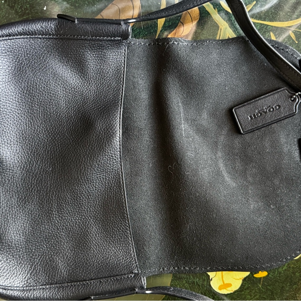 Coach Black Leather Bag - Picture 2 of 4